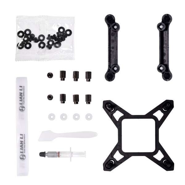 Lian Li GALAHAD II LCD SL-INF Processore Kit di raffreddamento a liquido 36 cm Nero 1 pz (Lian Li Galahad II LCD SL AIO 360mm Performance ARGB All In One CPU Cooler - Bl) - E_0009_B48219915
