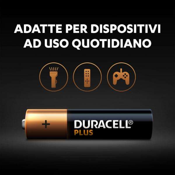 Duracell Plus 100 AAA B8 x10 (Plus 100 Aaa Single-Use - Battery Alkaline - Warranty: 12M) - E_0009_B48220922