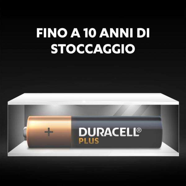Duracell Plus 100 AAA B8 x10 (Plus 100 Aaa Single-Use - Battery Alkaline - Warranty: 12M) - E_0009_B48220922