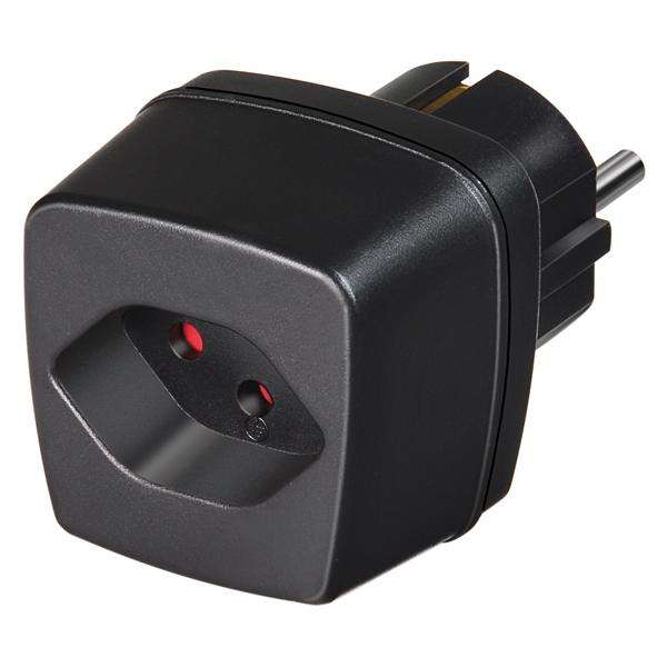 Brennenstuhl 1508480 adattatore e invertitore Interno Nero (brennenstuhl Travel Adapter - stikadap) - E_0009_B48657217