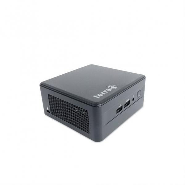 TERRA 1009994 PC/stazione di lavoro Intel® Core™ i3 i3-1315U 8 GB DDR4-SDRAM 500 GB SSD Windows 11 Pro Mini PC Nero (TERRA PC-Micro 5000 SILENT GREENLINE) - E_0009_B48658320