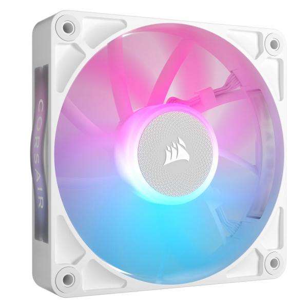 Corsair iCUE LINK RX120 RGB Case per computer Ventilatore 12 cm Bianco 1 pz (CORSAIR iCUE Link RX120 RGB - indsats) - E_0009_B49138163