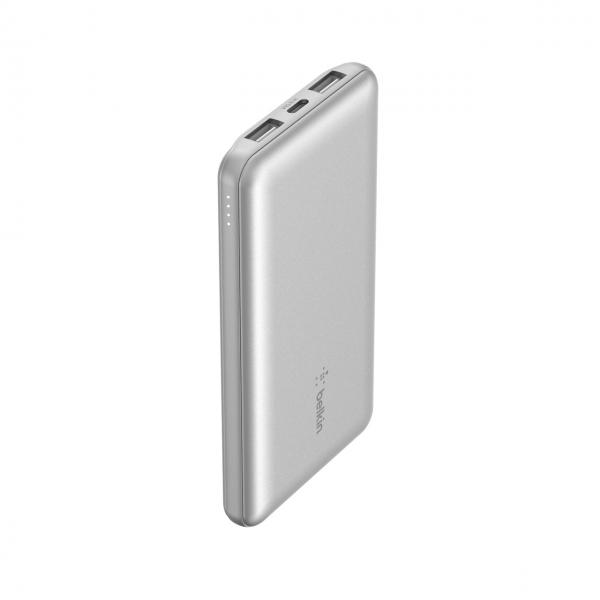 Belkin BoostCharge 10000 mAh Argento (10K POWER BANK 15W SILVER) - E_0009_B49421797