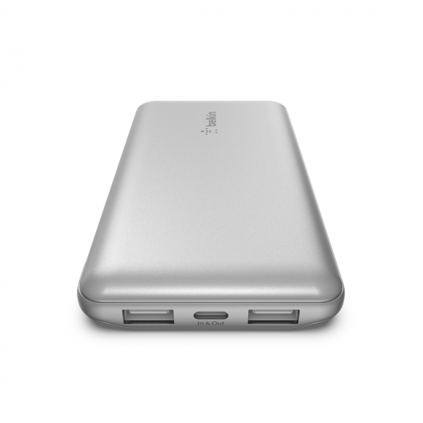 Belkin BoostCharge 10000 mAh Argento (10K POWER BANK 15W SILVER) - E_0009_B49421797