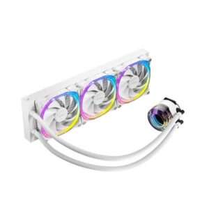 Antec VORTEX 360 Processore Kit di raffreddamento a liquido 12 cm Bianco 1 pz (ANTEC Vortex 360 ARGB AiO Liquid CPU Cooler, White, Universal Socket, 360mm Radiator, PWM 2000RPM Fusion ARGB Cooling Fa - E_0009_B49436070