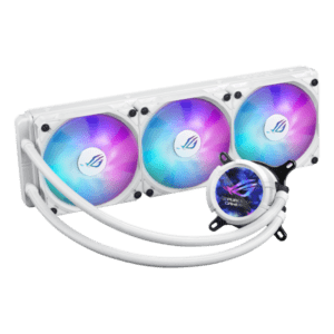 ASUS ROG Strix LC III 360 ARGB White Edition Case per computer Raffreddatore di liquidi tutto in uno 12 cm Bianco (ASUS ROG STRIX LC III 360 LCD COOLER) - E_0009_B49552543