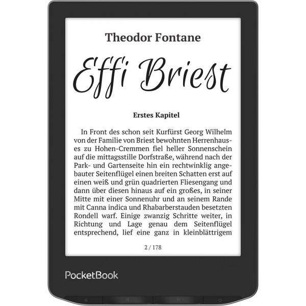 PocketBook Verse lettore e-book 8 GB Wi-Fi Nero, Argento (PocketBook Verse Mist Grey) - E_0009_B49576458