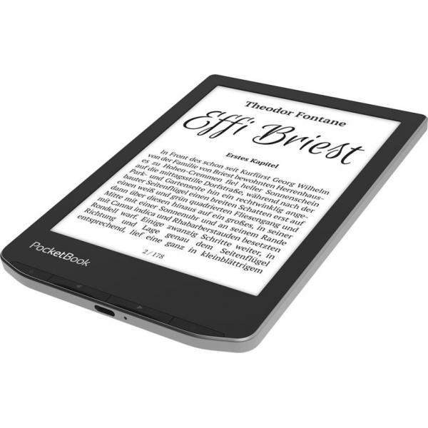 PocketBook Verse lettore e-book 8 GB Wi-Fi Nero, Argento (PocketBook Verse Mist Grey) - E_0009_B49576458