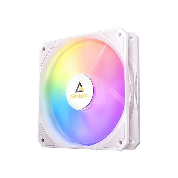 Antec P12R Case per computer Ventilatore 12 cm Nero 1 pz (Antec P12R ARGB Reverse PWM 120mm Fan - 4-Pin, White, High-Airflow Cooling, 9-Blade Design with Anti-Vibration Pads) - E_0009_B49606450
