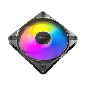 Antec TQ 12025 ARGB_3PK Case per computer Ventilatore 12 cm Nero 3 pz (Antec Tranquil 120 ARGB 3-Pack Case Fans with Controller - 120mm High Performance PWM Fans with Addressable RGB Lighting and Fan - E_0009_B49606452