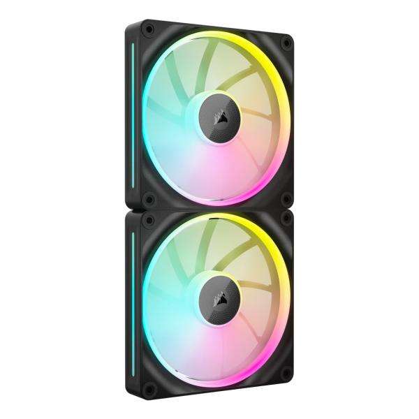 Corsair CO-9051028-WW sistema di raffreddamento per computer Case per computer Ventilatore 14 cm Nero 2 pz (CORSAIR iCUE Link LX140 RGB - indsats) - E_0009_B49608964