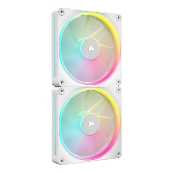 Corsair CO-9051032-WW sistema di raffreddamento per computer Case per computer Ventilatore 14 cm Bianco 2 pz (CORSAIR iCUE Link LX140 RGB - indsats) - E_0009_B49608965