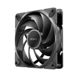 Antec TQ 120_3PK Case per computer Ventilatore 12 cm Nero 3 pz (Antec Tranquil 120 PWM Case Fan [3-Pack] - Fluid Dynamic Bearing, 400-2000 RPM, Black) - E_0009_B49610547