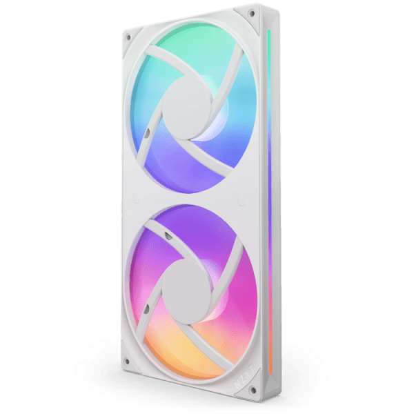 NZXT RF-U28HF-W1 sistema di raffreddamento per computer Case per computer Ventilatore Bianco 1 pz (NZXT F280 RGB CORE DUAL FAN UNIT WHT) - E_0009_B49644116