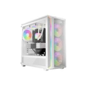 be quiet! Light Wings LX 140mm PWM High-Speed Fan, ARGB Lighting, Triple Pack, Ultra-Quiet Operation, High Airflow, Daisy-Chaining Support, White - E_0009_B49657070