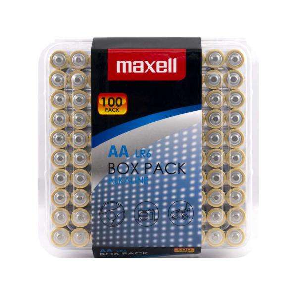 Maxell LR6 batteri - 100 x AA type - A - E_0009_B49692609