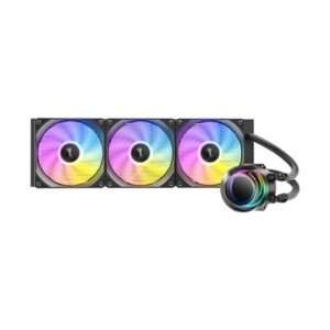 Antec Vortex Lum 360 ARGB Processore Kit di raffreddamento a liquido 12 cm Nero (Antec Vortex Lum 360 ARGB CPU Liquid Cooler - Intel & AMD Compatible, 3 x 120mm ARGB Fans, Suspended Spiral Pump Head, - E_0009_B50342364