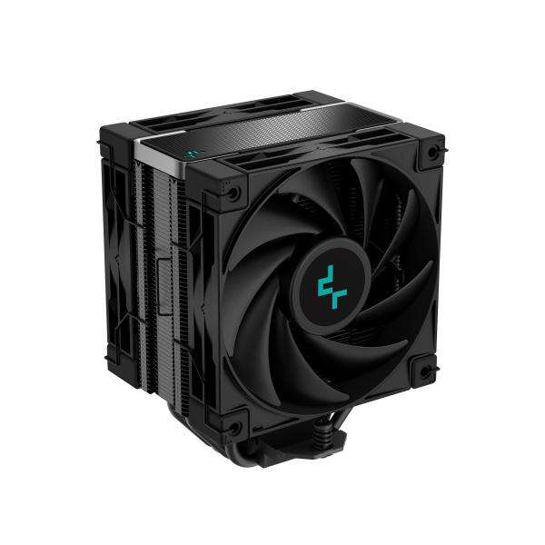 DeepCool AK400 ZERO DARK PLUS Processore Raffreddatore d'aria 12 cm Nero 1 pz (DeepCool AK400 Zero Dark Plus) - E_0009_B50364978