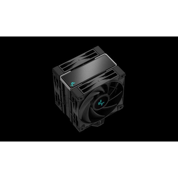 DeepCool AK400 ZERO DARK PLUS Processore Raffreddatore d'aria 12 cm Nero 1 pz (DeepCool AK400 Zero Dark Plus) - E_0009_B50364978