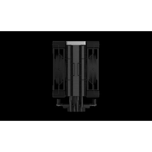 DeepCool AK400 ZERO DARK PLUS Processore Raffreddatore d'aria 12 cm Nero 1 pz (DeepCool AK400 Zero Dark Plus) - E_0009_B50364978