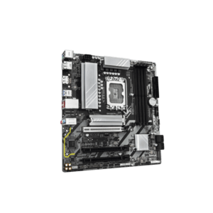 GIGABYTE B860M DS3H Scheda madre - CPU Intel Core Ultra, VRM a 5+1+2+1 fasi, fino a 9066MHz DDR5, 1xPCIe 5.0 + 1xPCIe 4.0 M.2, LAN 2,5 GbE, USB 3.2 Gen 2 (GIGABYTE 1851 B860M DS3H M-ATX) - E_0009_B50418258