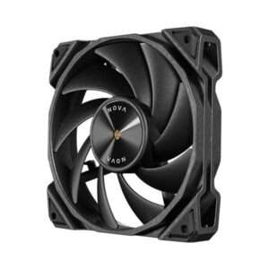 Antec Nova Case per computer Ventilatore 12 cm Nero 1 pz (Antec NOVA 120 PWM Fan - High-Performance Cooling with Fluid Dynamic Bearing, Precise Three-Phase Speed Control, Industrial-Grade Metal Const - E_0009_B50427705