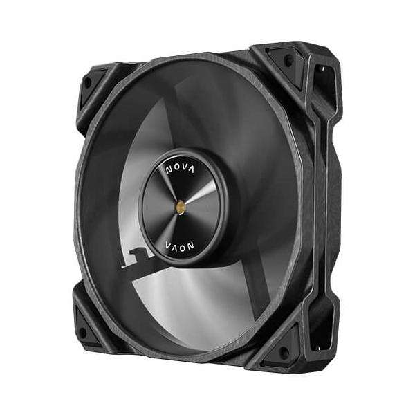 Antec Nova Case per computer Ventilatore 12 cm Nero 1 pz (Antec NOVA 120 PWM Fan - High-Performance Cooling with Fluid Dynamic Bearing, Precise Three-Phase Speed Control, Industrial-Grade Metal Const - E_0009_B50427705