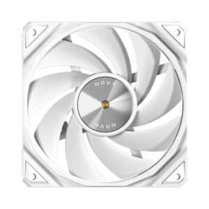 Antec Nova Case per computer Ventilatore 12 cm Bianco 1 pz (Antec NOVA 120 PWM Fan, White, High-Performance Cooling with Fluid Dynamic Bearing, Precise Three-Phase Speed Control, Industrial-Grade Met - E_0009_B50427707
