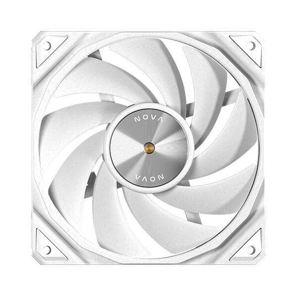 Antec Nova Case per computer Ventilatore 12 cm Bianco 1 pz (Antec NOVA 120 PWM Fan, White, High-Performance Cooling with Fluid Dynamic Bearing, Precise Three-Phase Speed Control, Industrial-Grade Met - E_0009_B50427707