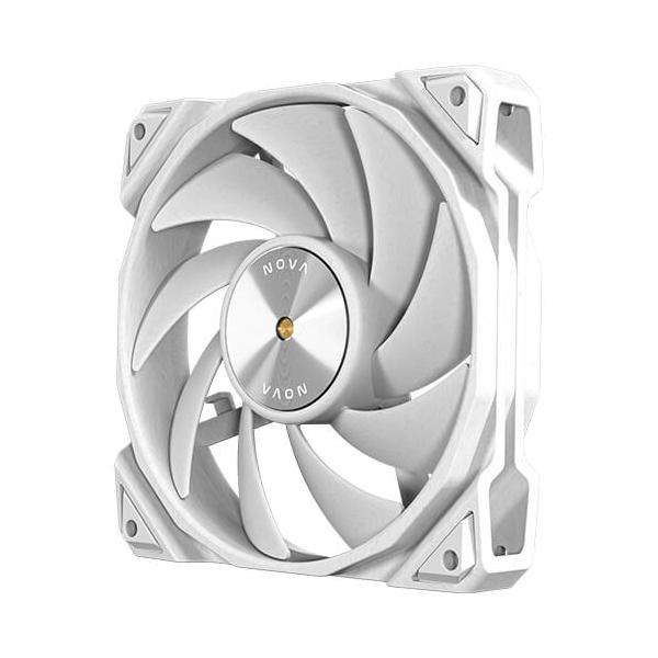Antec Nova Case per computer Ventilatore 12 cm Bianco 1 pz (Antec NOVA 120 PWM Fan, White, High-Performance Cooling with Fluid Dynamic Bearing, Precise Three-Phase Speed Control, Industrial-Grade Met - E_0009_B50427707