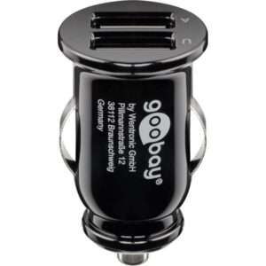 Goobay 58820 Caricabatterie per dispositivi mobili Universale Nero Accendisigari Ricarica rapida Interno (goobay bilstr?msadapter - 4-pin USB 2.) - E_0009_B50475762
