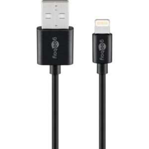 Goobay 44995 Caricabatterie per dispositivi mobili Universale Nero AC Interno (Dual Apple Lightning charger set 2.4 A) - E_0009_B50476541