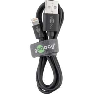 Goobay 44995 Caricabatterie per dispositivi mobili Universale Nero AC Interno (Dual Apple Lightning charger set 2.4 A) - E_0009_B50476541
