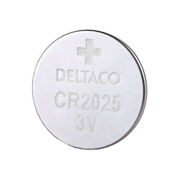 Deltaco ULT-CR2025-1P batteria per uso domestico Batteria monouso Litio (DELTACO Ultimate Lithium batterie, 3V,) - E_0009_B50476898