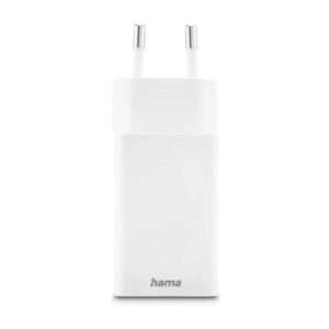 Hama 00201993 Caricabatterie per dispositivi mobili Telefono cellulare, Computer portatile, Smartphone, Tablet Bianco AC Ricarica rapida Interno (Hama 00201993 Schnellladeger?t, 1x USB) - E_0009_B50482573