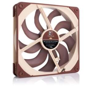 Noctua NF-A14X25 G2 LS-PWM sistema di raffreddamento per computer Case per computer Raffreddatore d'aria 14 cm Beige, Marrone 1 pz (Noctua NF-A14X25 G2 LS-PWM - indsats m) - E_0009_B50483779