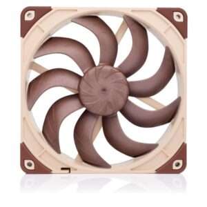 Noctua NF-A14X25 G2 LS-PWM sistema di raffreddamento per computer Case per computer Raffreddatore d'aria 14 cm Beige, Marrone 1 pz (Noctua NF-A14X25 G2 LS-PWM - indsats m) - E_0009_B50483779