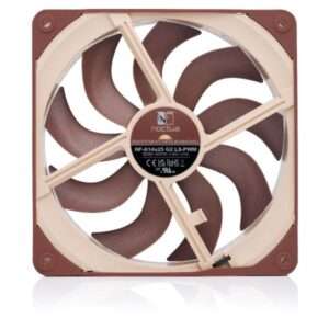 Noctua NF-A14X25 G2 LS-PWM sistema di raffreddamento per computer Case per computer Raffreddatore d'aria 14 cm Beige, Marrone 1 pz (Noctua NF-A14X25 G2 LS-PWM - indsats m) - E_0009_B50483779