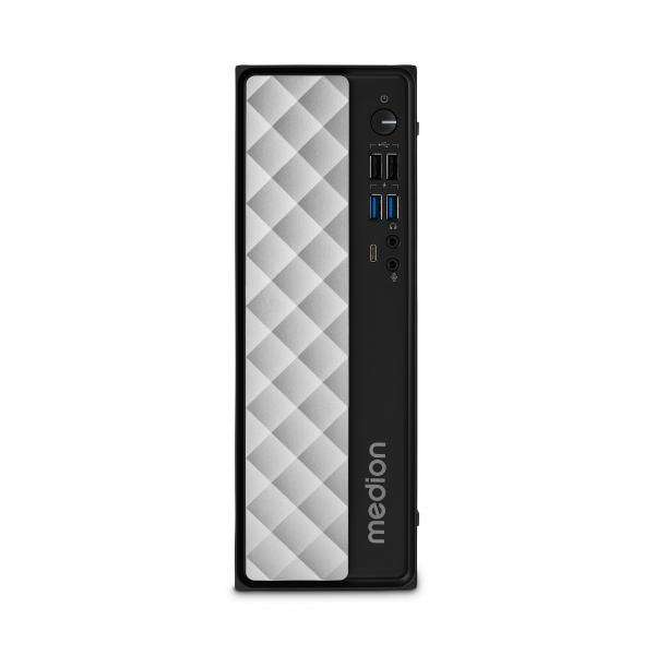 MEDION AKOYA T80 Intel® Core™ i5 i5-12450H 16 GB DDR4-SDRAM 512 GB SSD Windows 11 Home Mini PC Nero (Medion 10025291 MD35423 AKOYA T80, Int) - E_0009_B50498103