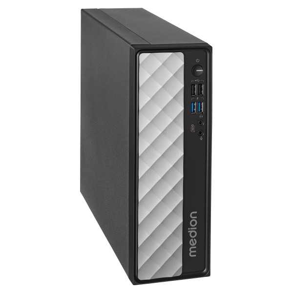 MEDION AKOYA T80 Intel® Core™ i5 i5-12450H 16 GB DDR4-SDRAM 512 GB SSD Windows 11 Home Mini PC Nero (Medion 10025291 MD35423 AKOYA T80, Int) - E_0009_B50498103