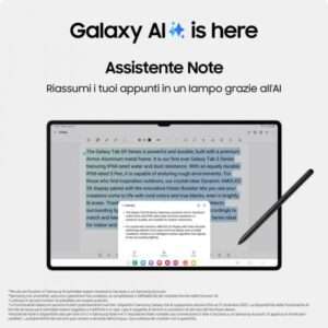 Samsung Galaxy Tab S9 Tablet AI Android 11 Pollici Dynamic AMOLED 2X Wi-Fi RAM 8 GB 128 GB Tablet Android 13 Graphite (Galaxy Tab S9 Sm-X710N 128 Gb - 27.9 Cm [11] Qualcomm - Snapdragon 8 Gb Wi-Fi 6 - E_0009_B50513739