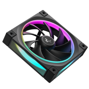 DeepCool FL12 Case per computer Ventilatore 12 cm Nero 1 pz (DeepCool FL12 120mm PWM Fan - High Performance, Low Noise, Fluid Dynamic Bearing, 36 ARGB LEDs, 500-2150 RPM, 55 CFM Airflow, 4-Pin PWM Co - E_0009_B50694811