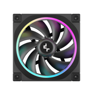 DeepCool FL12 Case per computer Ventilatore 12 cm Nero 1 pz (DeepCool FL12 120mm PWM Fan - High Performance, Low Noise, Fluid Dynamic Bearing, 36 ARGB LEDs, 500-2150 RPM, 55 CFM Airflow, 4-Pin PWM Co - E_0009_B50694811