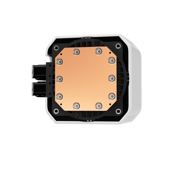 DeepCool Mystique 360 WH ARGB Processore Raffreddatore di liquidi tutto in uno 12 cm Bianco 1 pz (DeepCool Mystique 360 WH ARGB Liquid CPU Cooler with 2.83 TFT LCD Display, 360mm Radiator, Addressabl - E_0009_B50695684