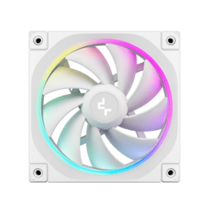 DeepCool FL12 WH-3 in 1 Case per computer Ventilatore 12 cm Bianco 3 pz (DeepCool FL12 120mm PWM 3 Pack White Fan - High Performance, Low Noise, Fluid Dynamic Bearing, 36 ARGB LEDs, 500-2150 RPM, 55 - E_0009_B50708309