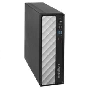 MEDION T80 MINI PC Intel® Core™ i5 i5-12450H 16 GB DDR4-SDRAM 512 GB SSD Nero, Grigio (Medion Akoya T80 SFF MD35422 - Intel i) - E_0009_B50745209