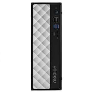 MEDION T80 MINI PC Intel® Core™ i5 i5-12450H 16 GB DDR4-SDRAM 512 GB SSD Nero, Grigio (Medion Akoya T80 SFF MD35422 - Intel i) - E_0009_B50745209