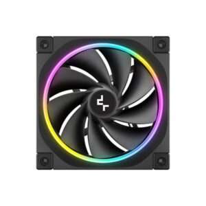DeepCool FL12R-3 IN 1 Case per computer Ventilatore 12 cm Nero 3 pz (DeepCool FL12 120mm PWM 3 Pack Reverse Fan - High Performance, Low Noise, Fluid Dynamic Bearing, 36 ARGB LEDs, 500-2150 RPM, 55 CF - E_0009_B50872224
