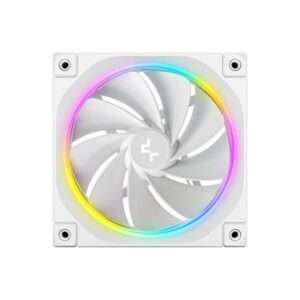 DeepCool FL12R WH-3 IN 1 Case per computer Ventilatore 12 cm Bianco 3 pz (DeepCool FL12 120mm PWM 3 Pack Reverse White Fan - High Performance, Low Noise, Fluid Dynamic Bearing, 36 ARGB LEDs, 500-2150 - E_0009_B50872225