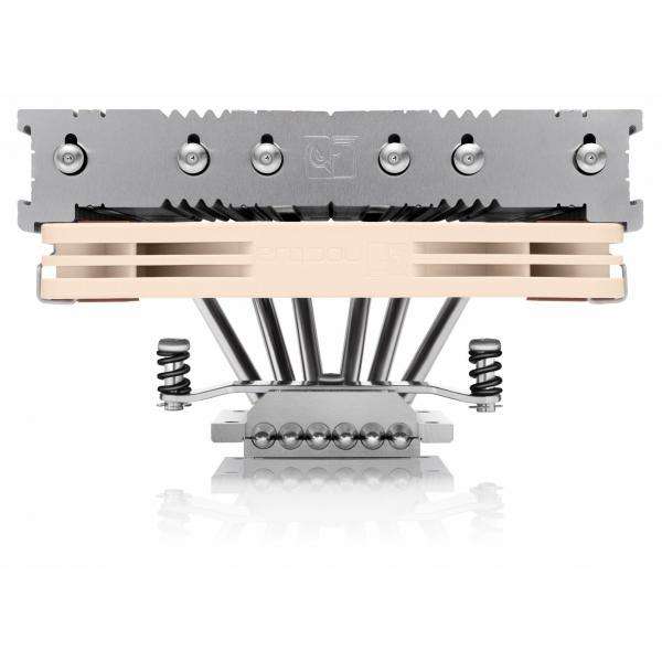 Noctua NH-L12SX77 sistema di raffreddamento per computer Processore Dissipatore di calore/Radiatore 12 cm Beige, Nichel 1 pz (Noctua NH-L12Sx77 low-profile CPU cool) - E_0009_B50949353